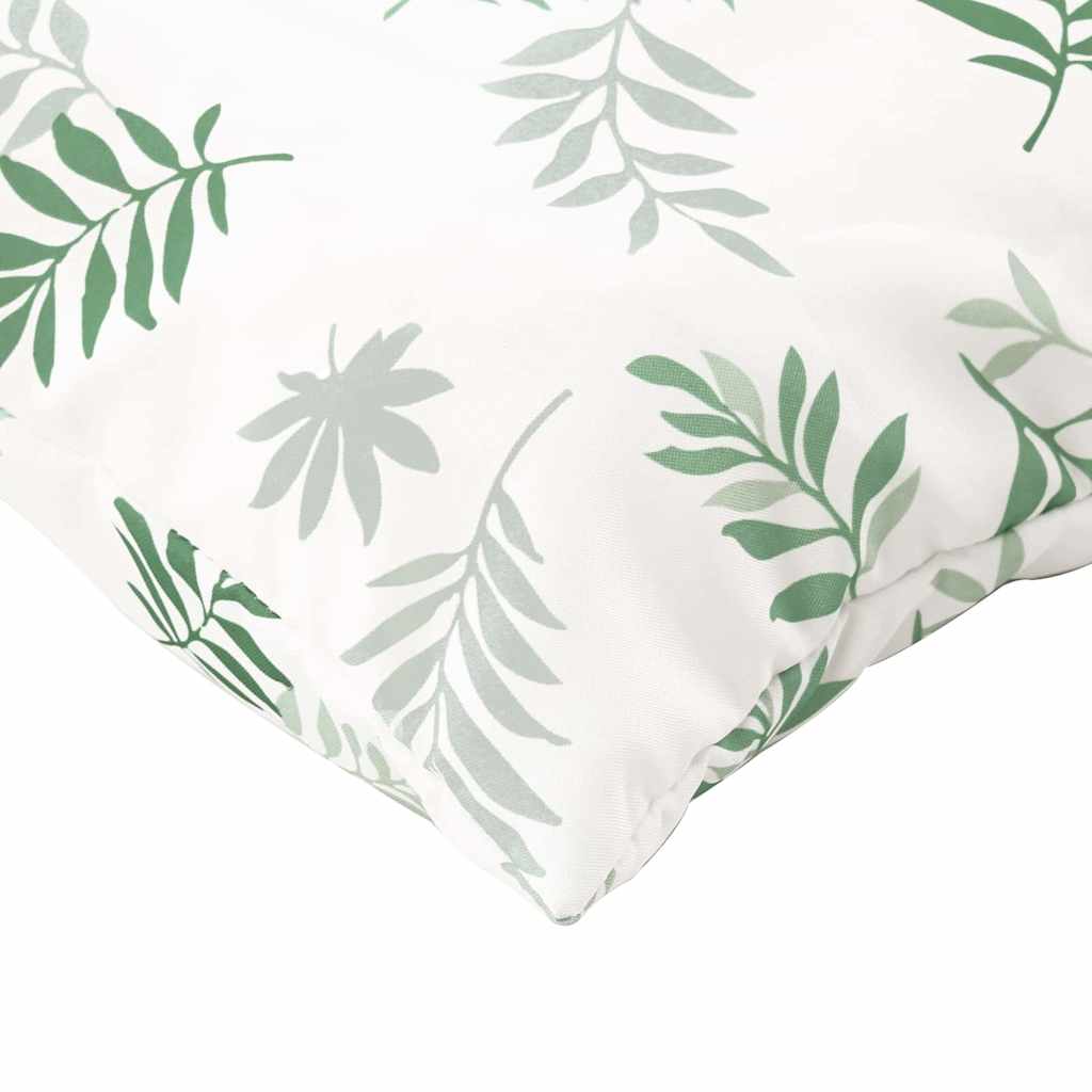 vidaXL Poduszki rozrzucone Liść 4 pcs Wzór liścia 60 x 60 cm