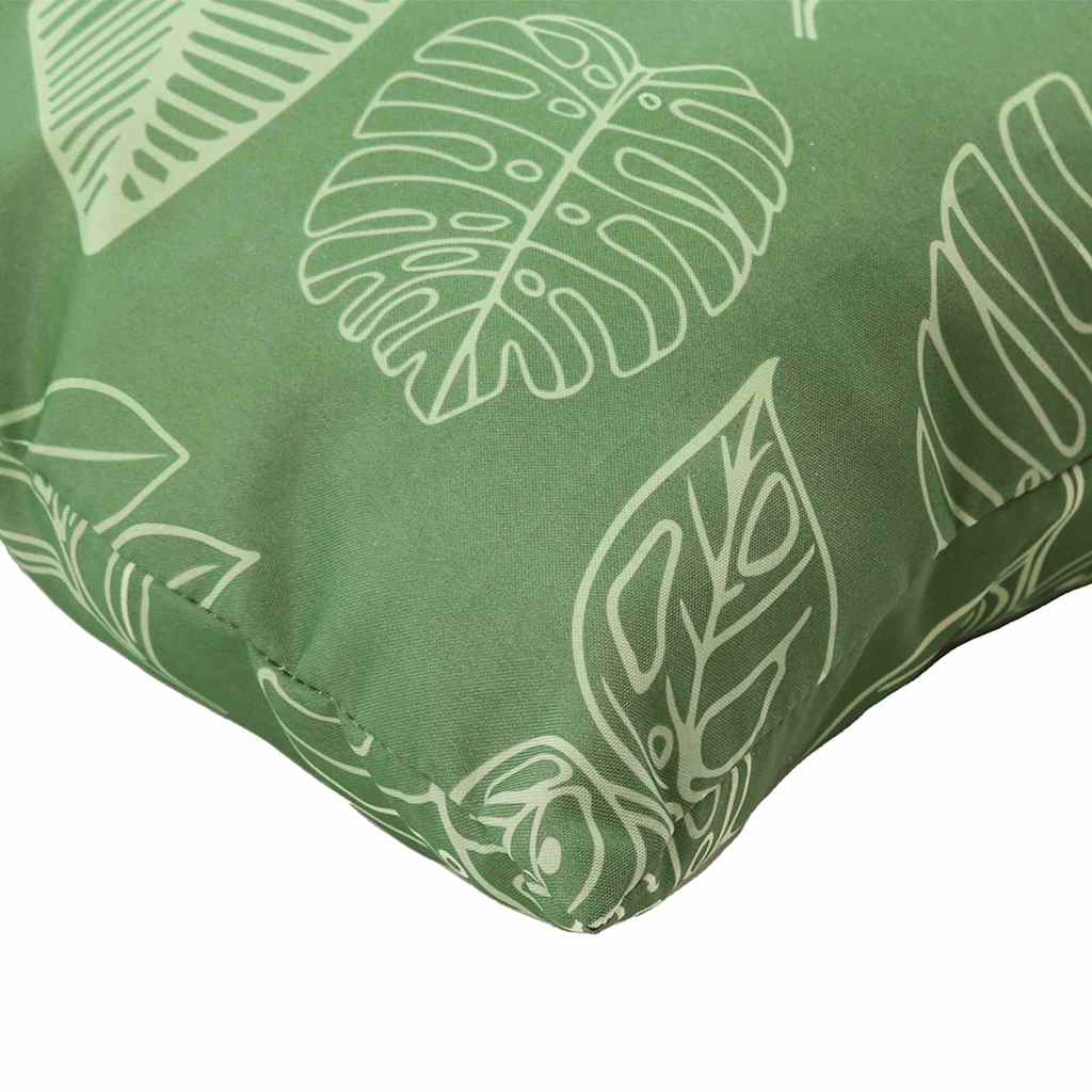 vidaXL Poduszki rozrzucone Liść 4 pcs Wzór liścia 60 x 60 cm