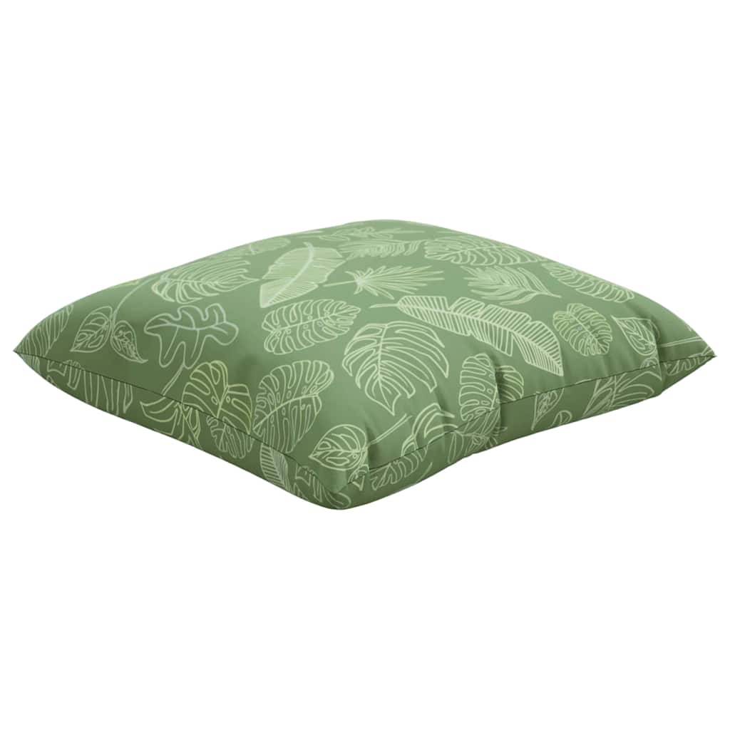 vidaXL Poduszki rozrzucone Liść 4 pcs Wzór liścia 60 x 60 cm