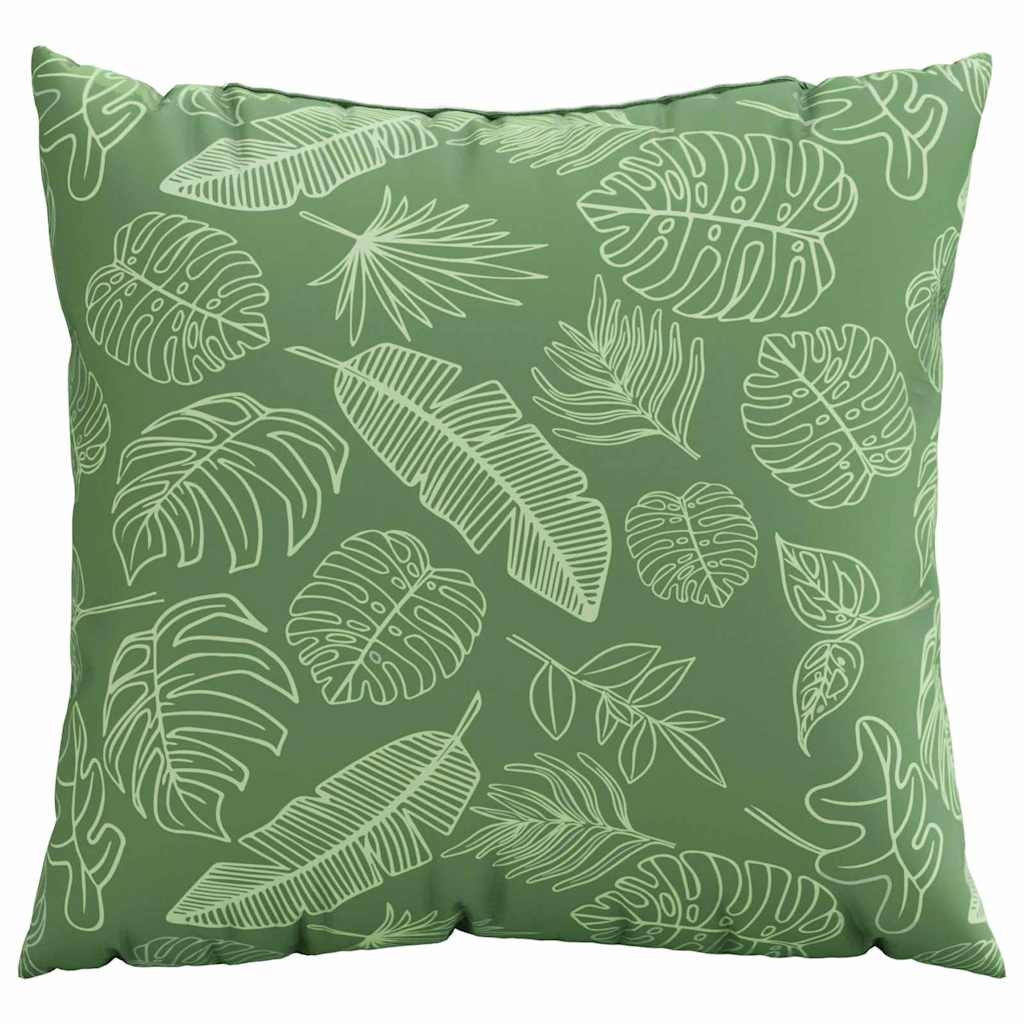 vidaXL Poduszki rozrzucone Liść 4 pcs Wzór liścia 60 x 60 cm
