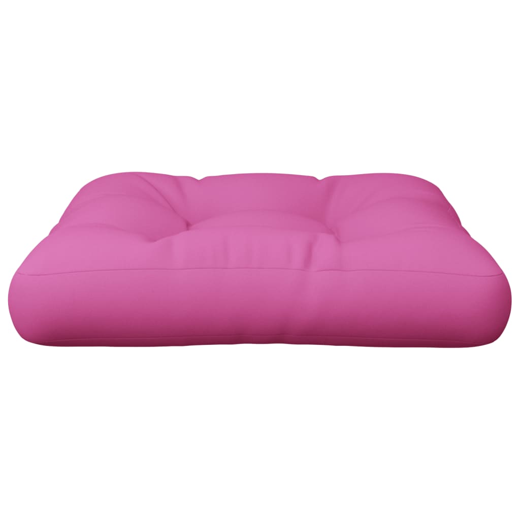vidaXL Poduszka na palety, różowa, 60x60x12 cm, tkanina