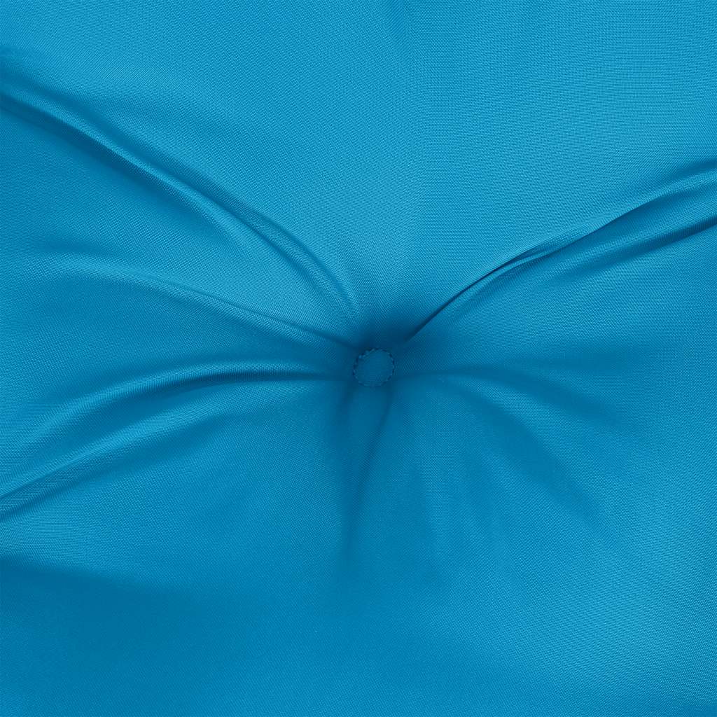 vidaXL Poduszka na paletę, niebieska, 70x70x12 cm, tkanina