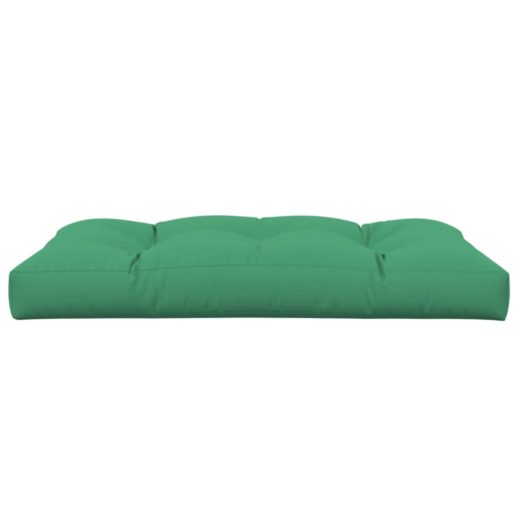 vidaXL Poduszka na paletę, zielona, 120x80x12 cm, tkanina