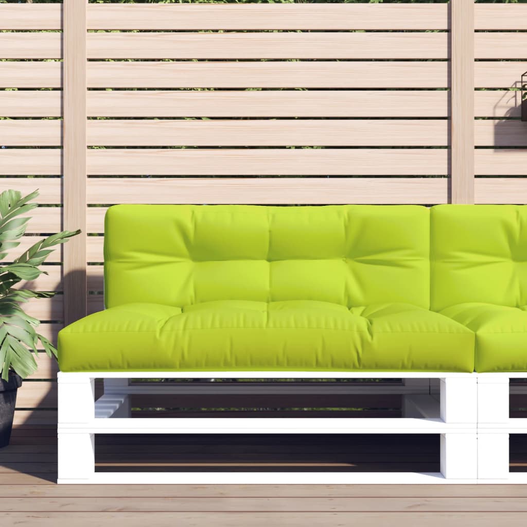 vidaXL Poduszka na paletę, jasnozielona, 120x40x12 cm, tkanina