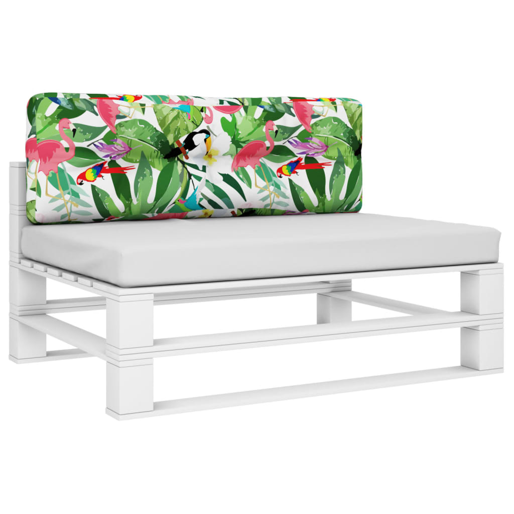 vidaXL Poduszka na palety, kolorowa, 120x40x12 cm, tkanina