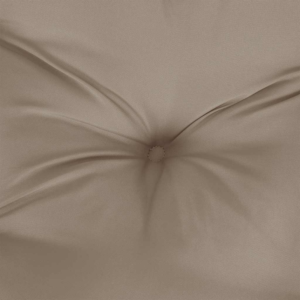 vidaXL Poduszka na paletę, kolor taupe, 60x61,5x10 cm, tkanina