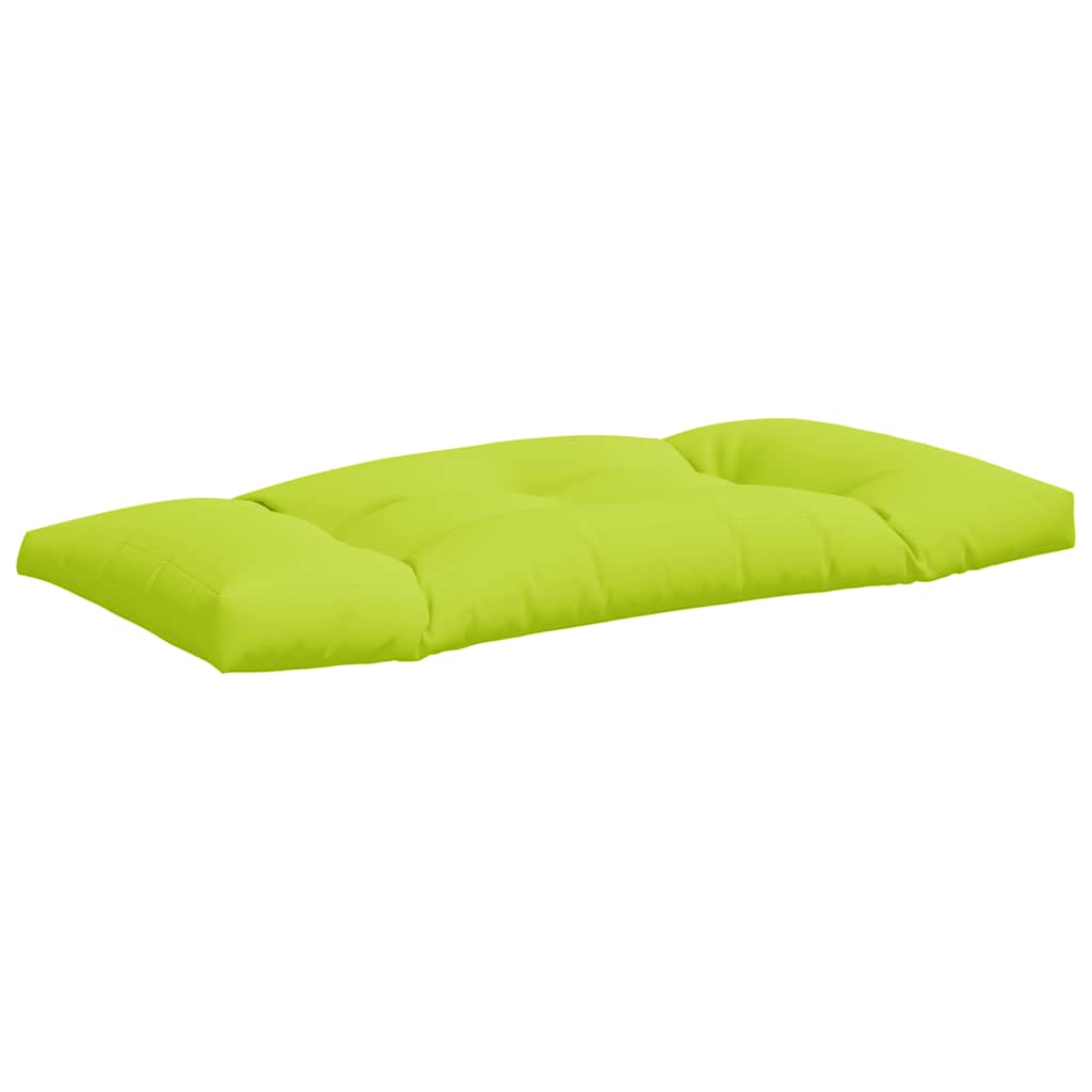 vidaXL Poduszki na palety, 2 szt., jasnozielone, tkanina