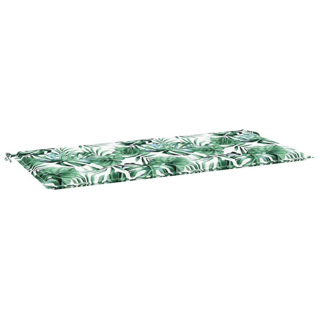 vidaXL Podkład na krzesło Materiał Oxford Wzór liścia 100 x 50 x 3 cm