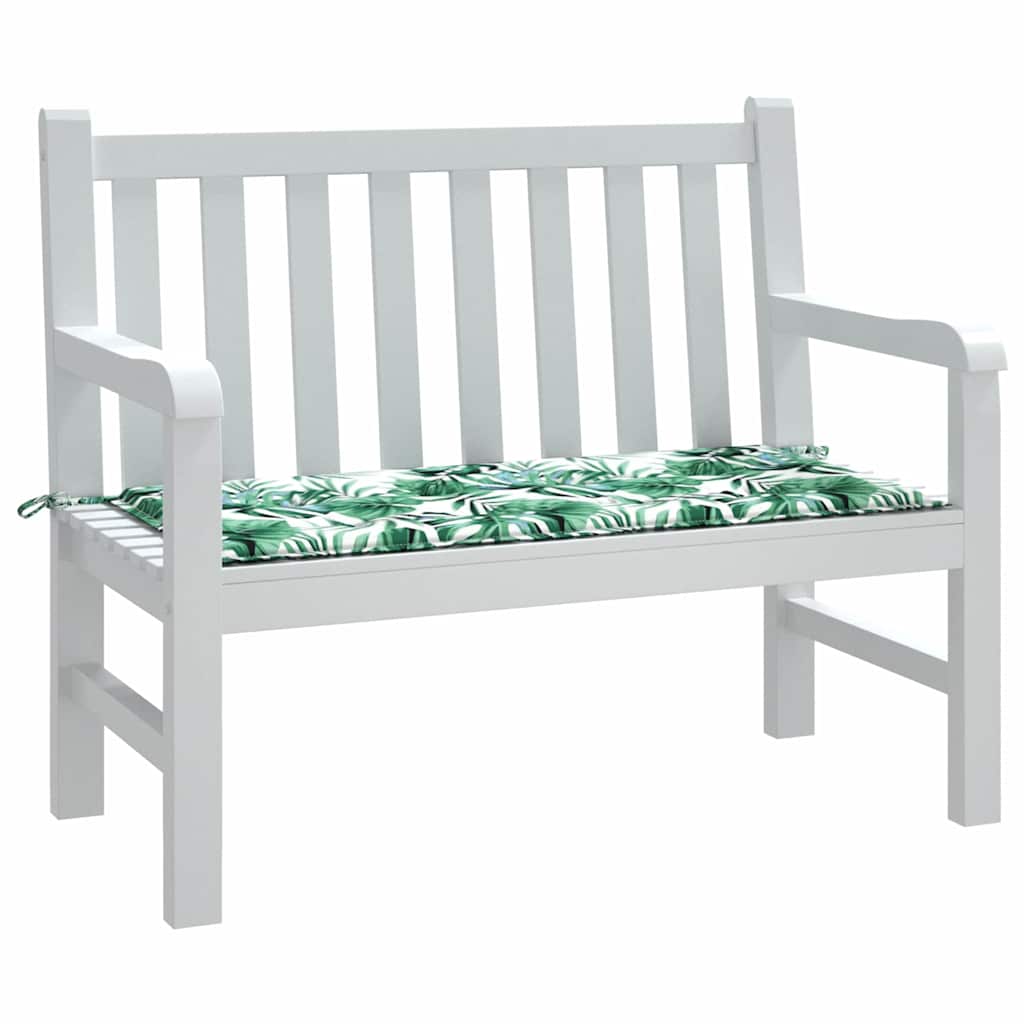vidaXL Podkład na krzesło Materiał Oxford Wzór liścia 100 x 50 x 3 cm
