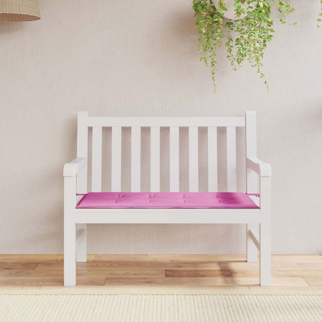 vidaXL Podkład na krzesło Materiał Oxford Różowy 100 x 50 x 3 cm