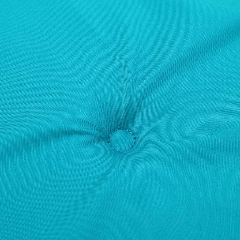 vidaXL Podkład na krzesło Materiał Oxford Turkusowy 100 x 50 x 3 cm
