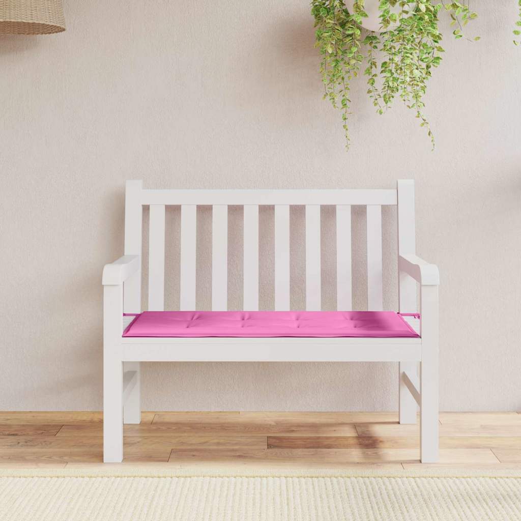 vidaXL Podkład na krzesło Różowy 120 x 50 x 3 cm Materiał Oxford