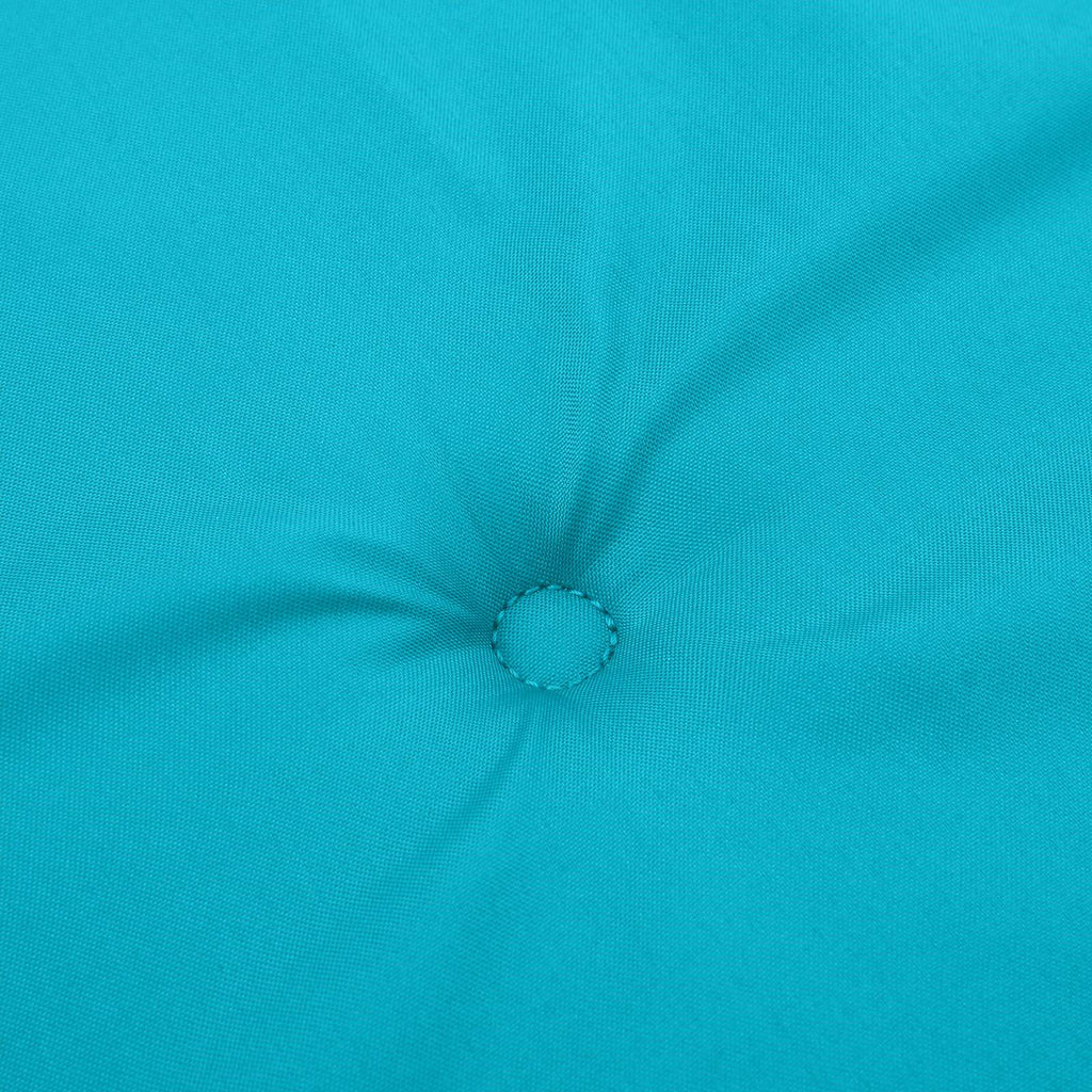 vidaXL Poduszka na ławkę Turkusowy 120 x 50 x 3 cm Materiał Oxford