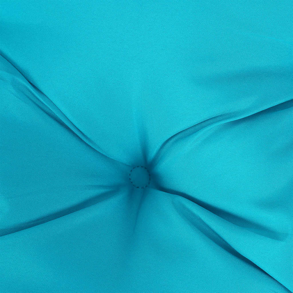 vidaXL Poduszki na ławkę ogrodową, 2 szt., turkusowe, 200x50x7 cm