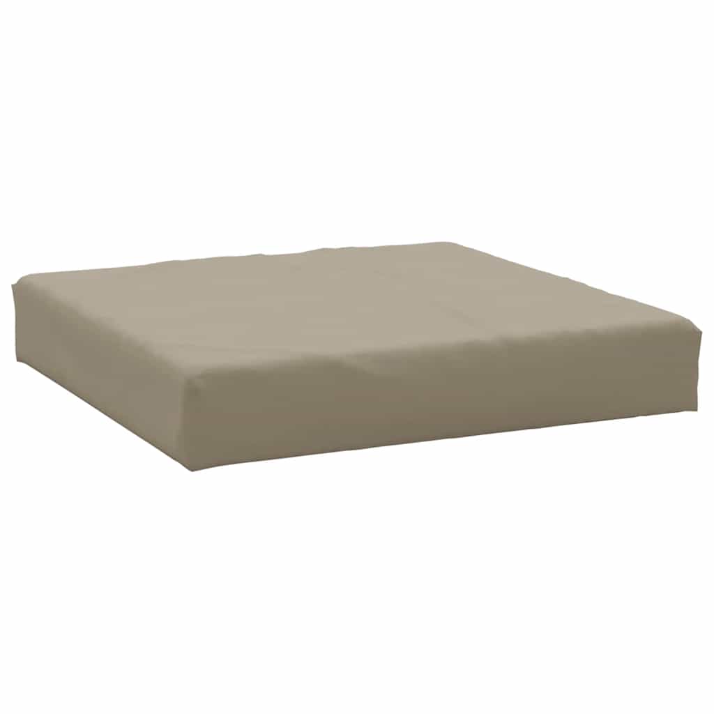 vidaXL Poduszki na palety, 2 szt., taupe, tkanina Oxford