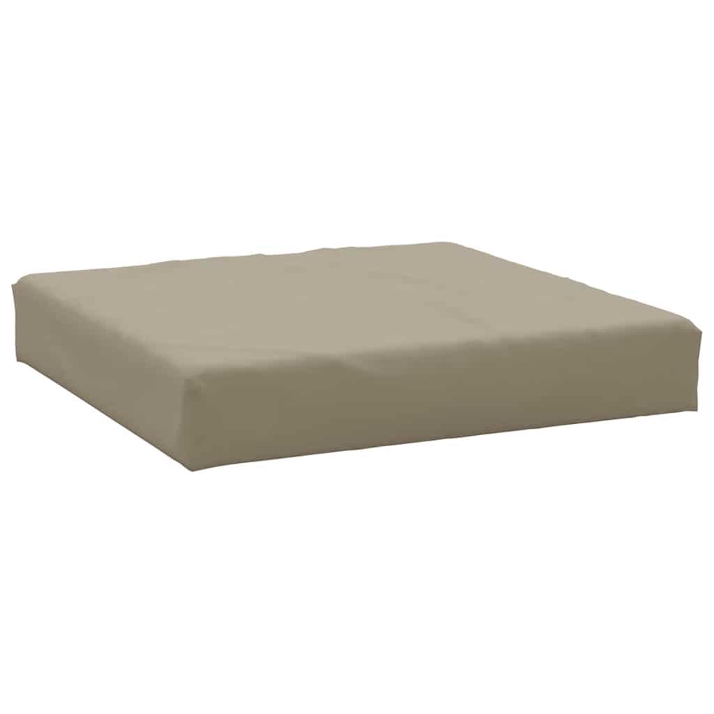 vidaXL Poduszki na palety, 3 szt., taupe, tkanina Oxford
