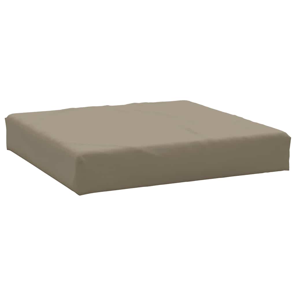 vidaXL Poduszka na paletę, taupe, 60x60x9,5 cm, tkanina Oxford