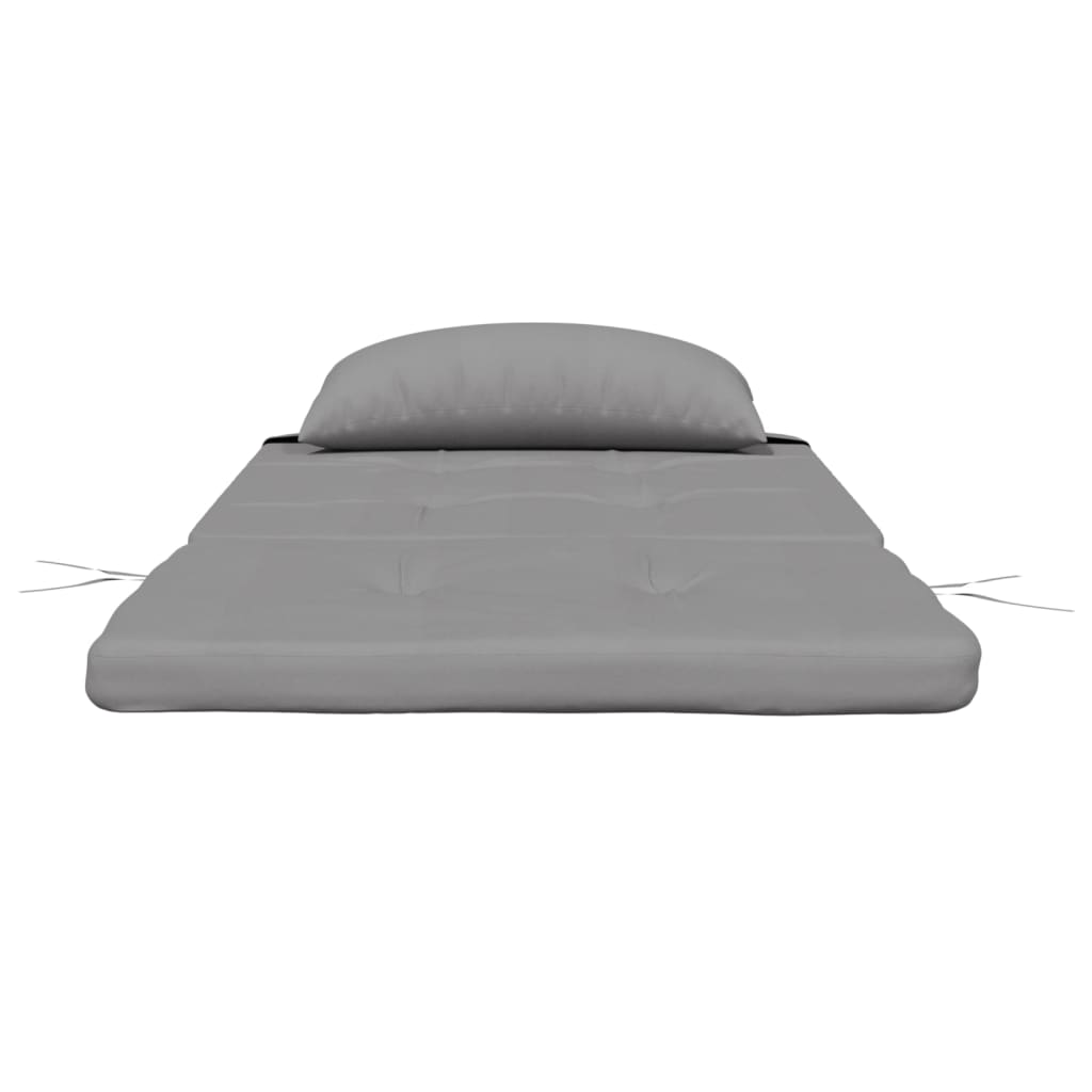 vidaXL Poduszki na krzesła Adirondack, 2 szt., szare, tkanina Oxford