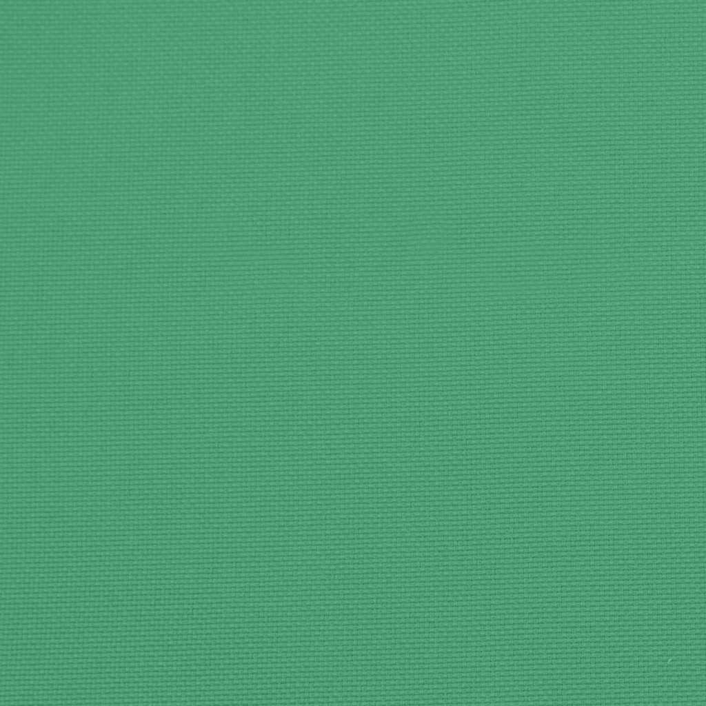 vidaXL Poduszki na krzesła Gładki 2 pcs Zielony 58 x 77 x 4,5 cm