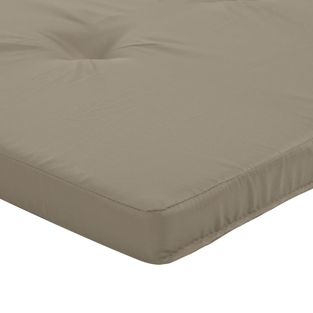 vidaXL Poduszki na krzesła Adirondack, 2 szt., taupe, tkanina Oxford