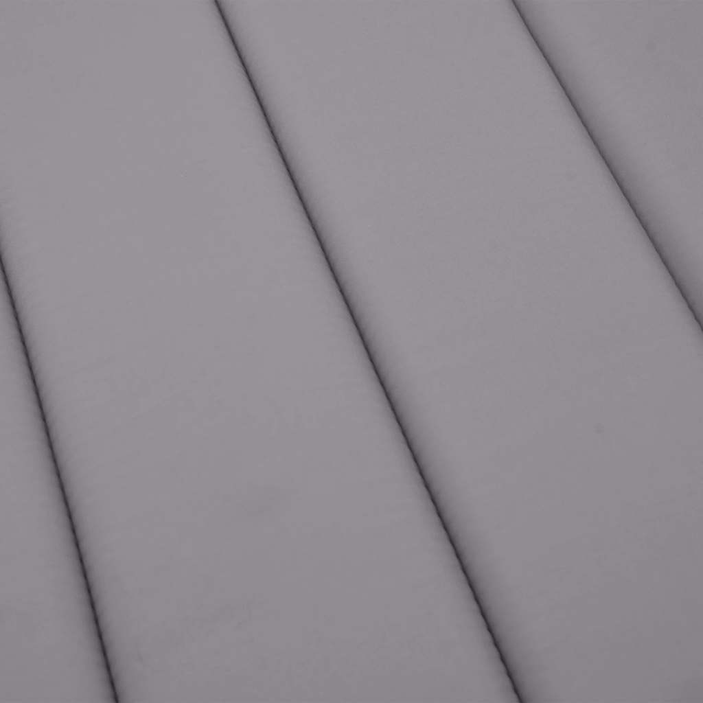 vidaXL Poduszka na leżak, szara, 180x60x4 cm, tkanina Oxford