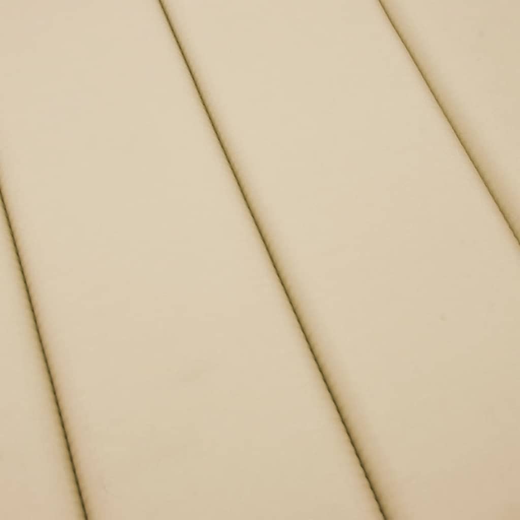 vidaXL Poduszka na leżak, beżowa, 180x60x4 cm, tkanina Oxford