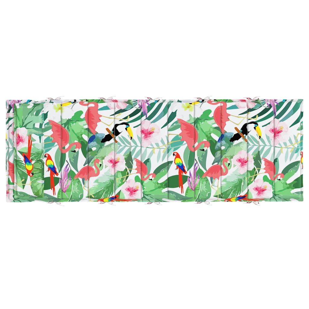vidaXL Poduszka na leżak, wielokolorowa, 180x60x4 cm, tkanina Oxford