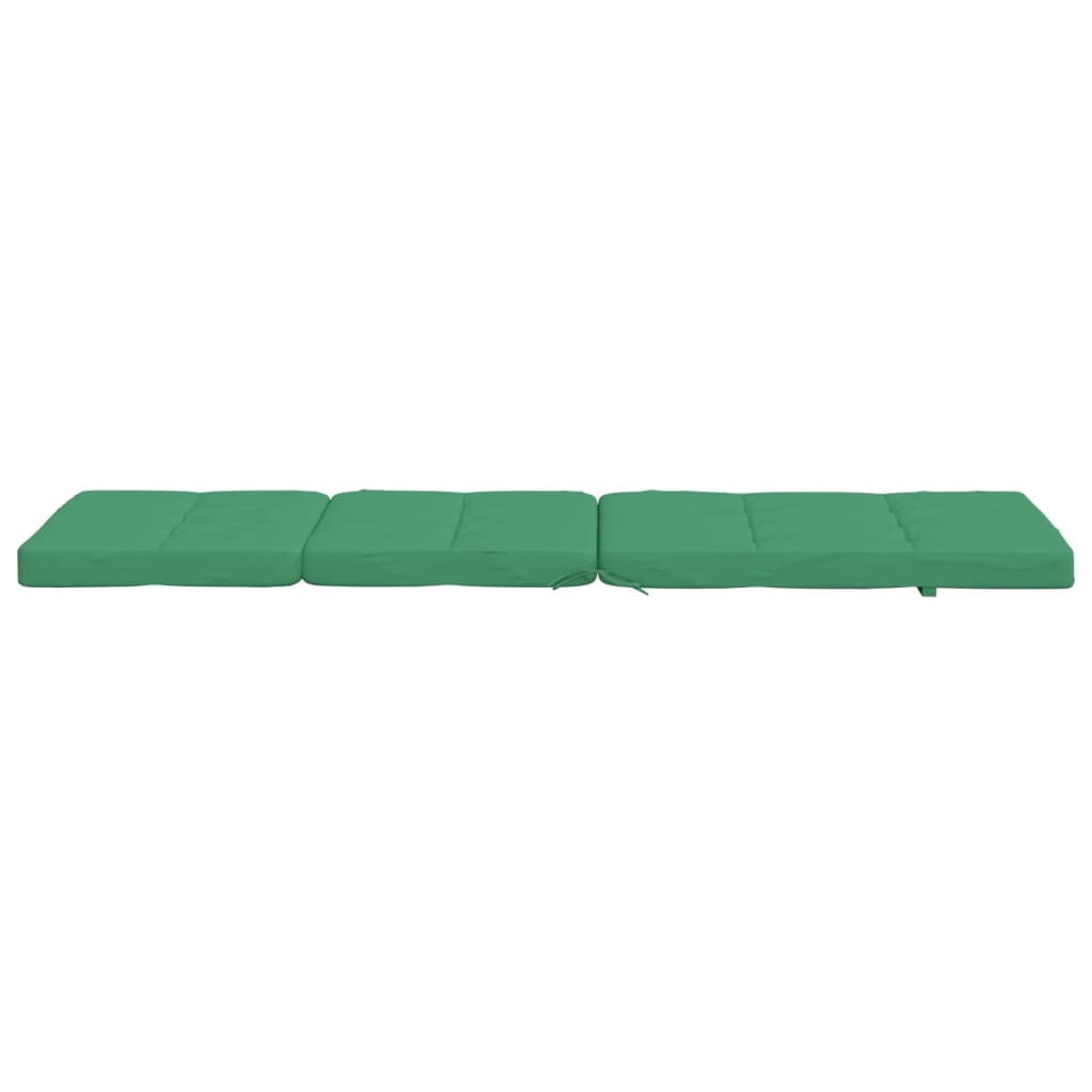vidaXL Poduszki na leżaki, 2 szt., zielone, tkanina Oxford