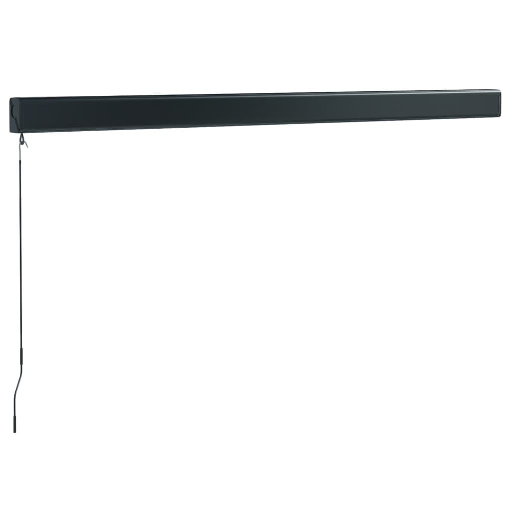 vidaXL Zwijana markiza, kremowa, 3,5x2,5 m, tkanina i aluminium