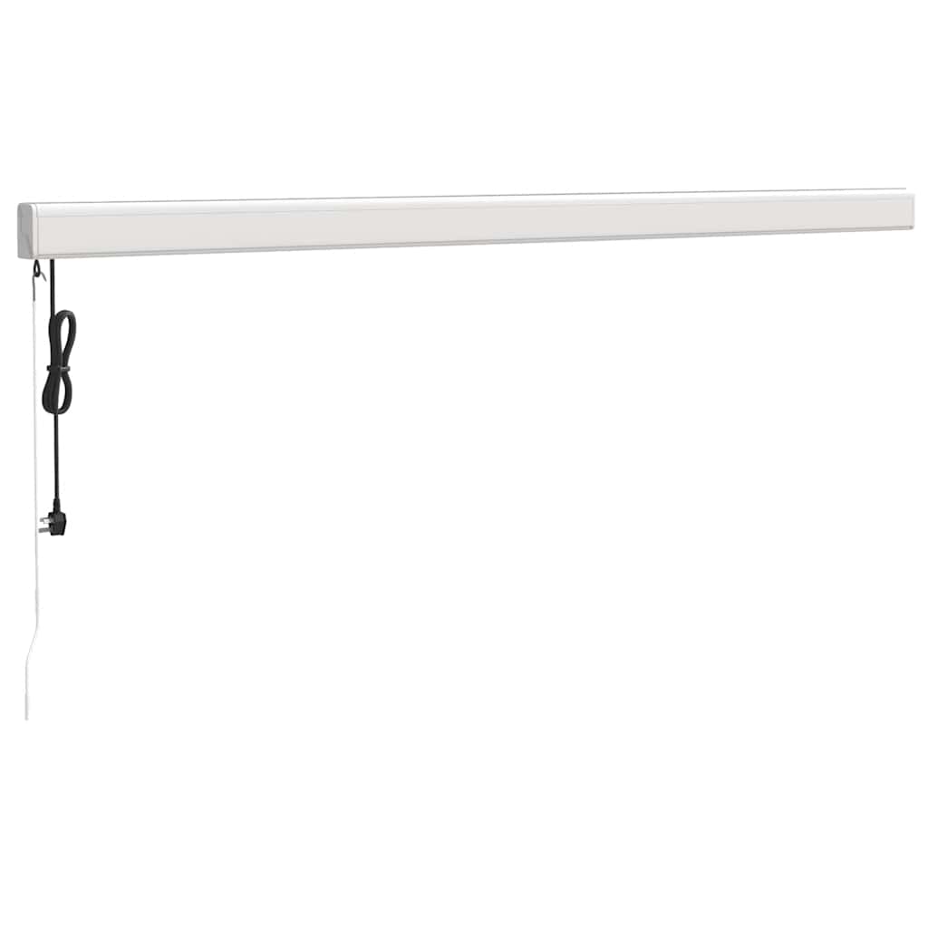 vidaXL Zwijana markiza, kremowa, 4,5x3 m, tkanina i aluminium