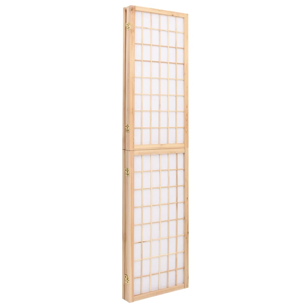 vidaXL Składany parawan 3-panelowy w stylu japońskim, 120x170 cm