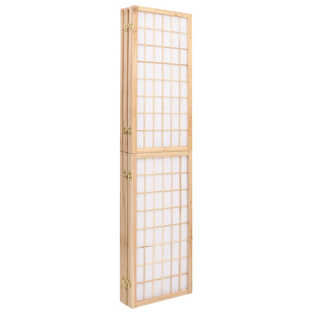 vidaXL Składany parawan 5-panelowy w stylu japońskim, 200x170 cm