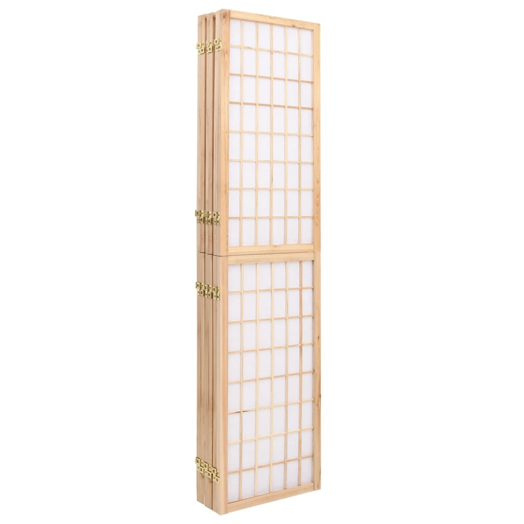 vidaXL Składany parawan 6-panelowy w stylu japońskim, 240x170 cm