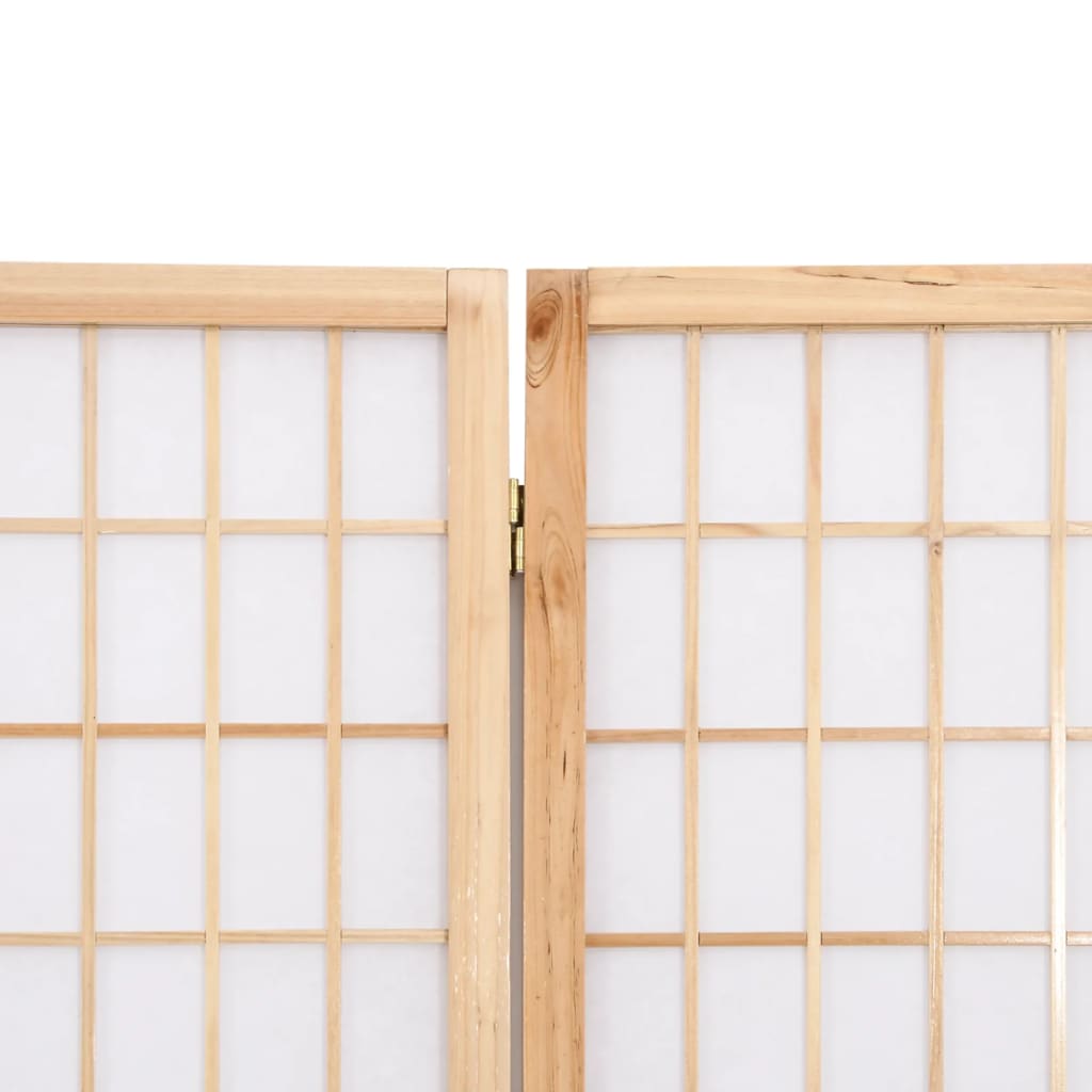 vidaXL Składany parawan 6-panelowy w stylu japońskim, 240x170 cm