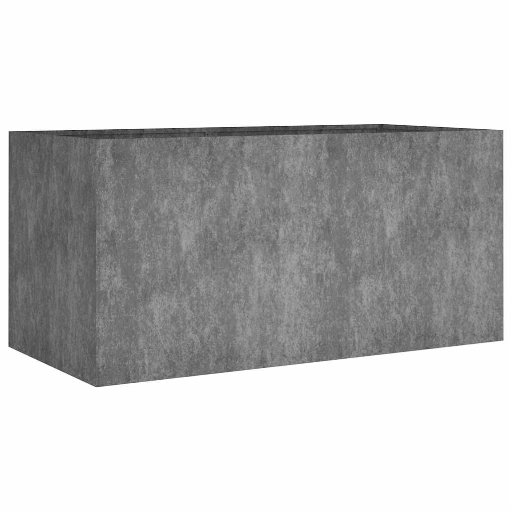 vidaXL Donica, 80x40x40 cm, stal kortenowska