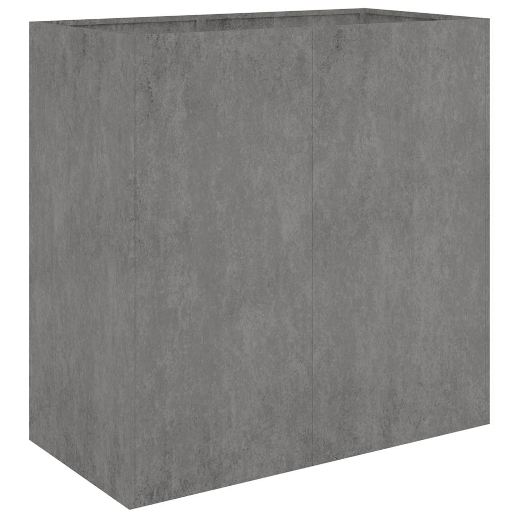 vidaXL Donica, 80x40x80 cm, stal kortenowska