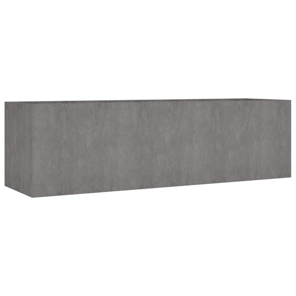vidaXL Podwyższona donica, 280x80x80 cm, stal kortenowska