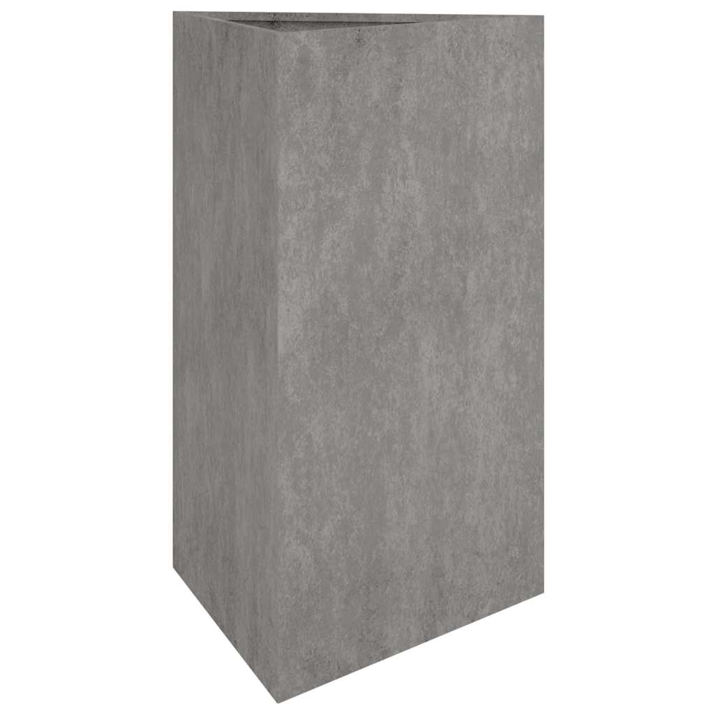 vidaXL Donica ogrodowa, 50x43x75 cm, stal kortenowska