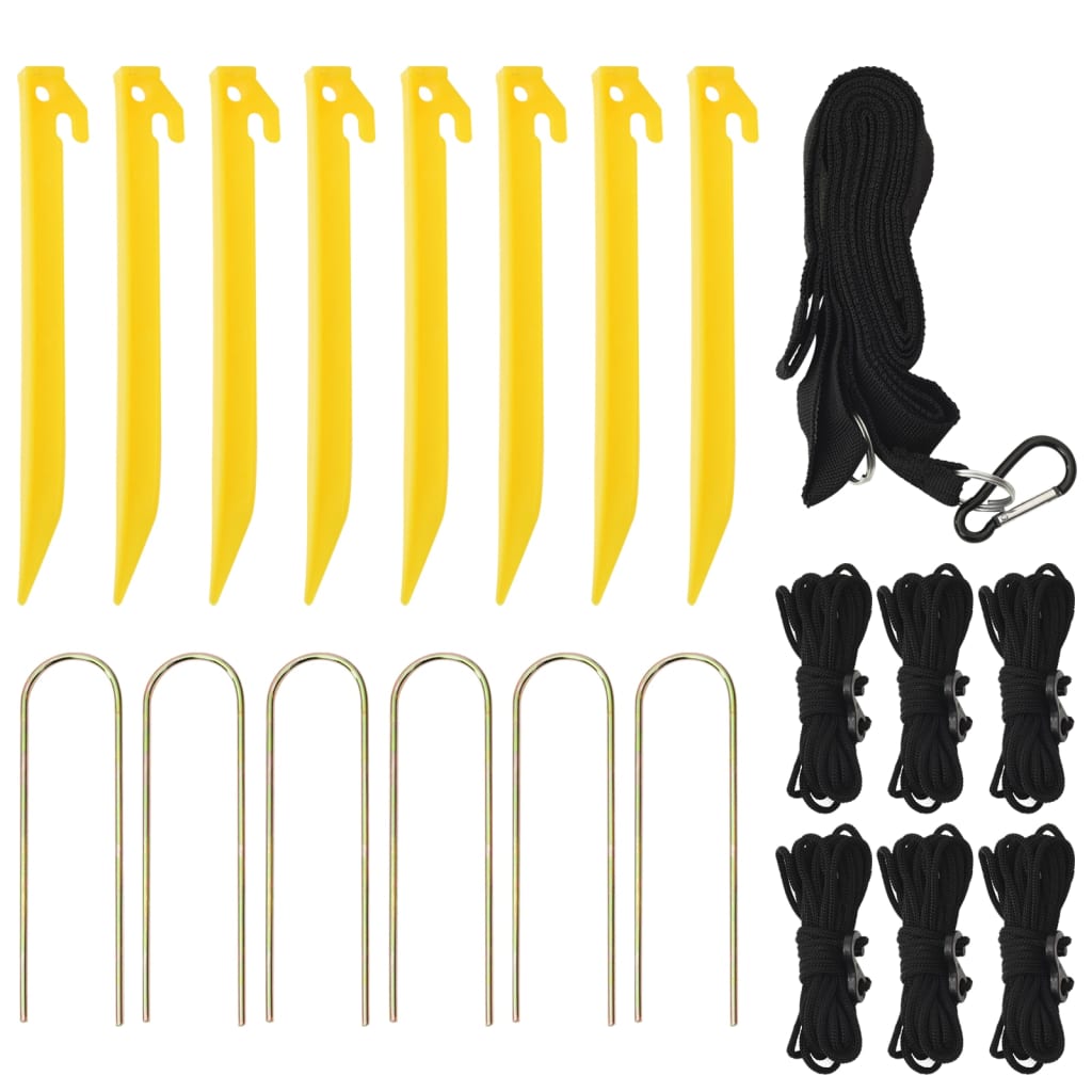 vidaXL Siatka do treningu uderzeń w baseballu, czarna, 900x400x250 cm
