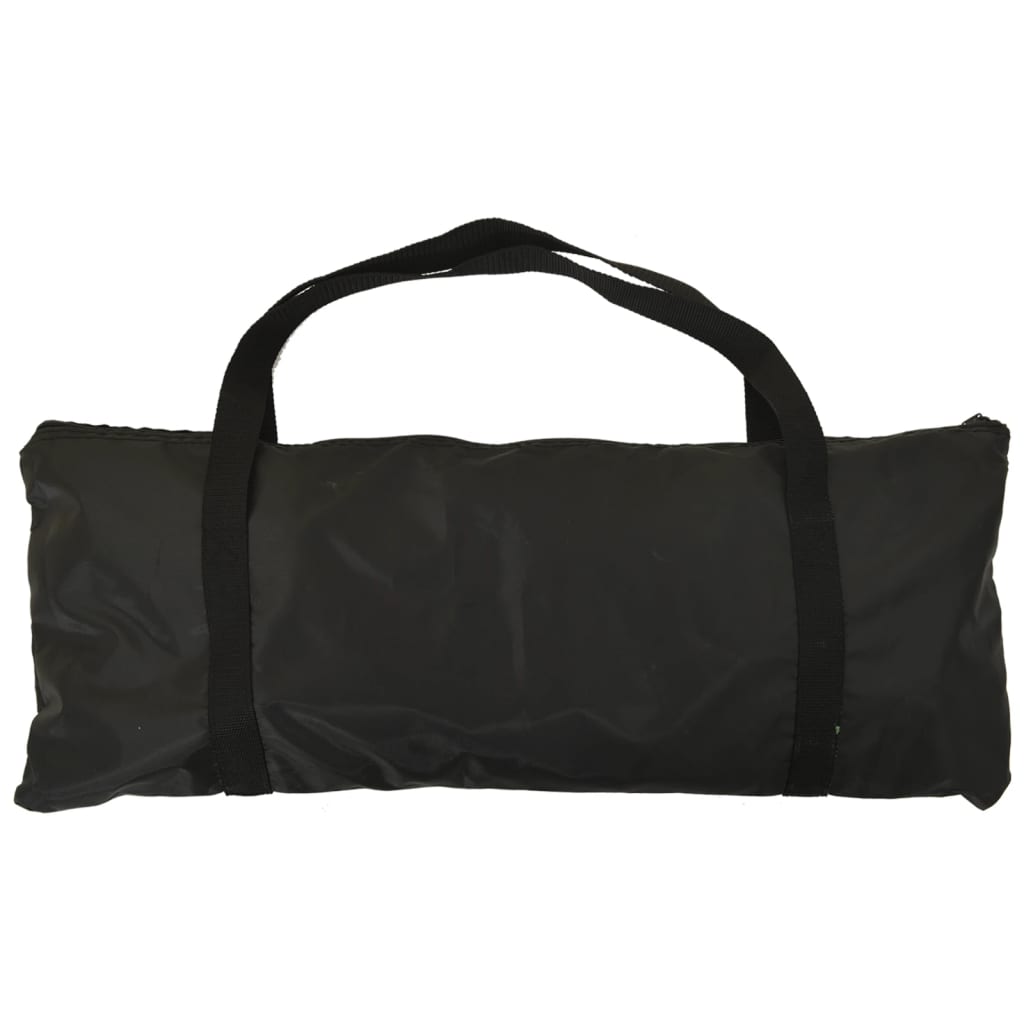 vidaXL Rebounder piłkarski, czarno-żółty, 183x85x120 cm, poliester