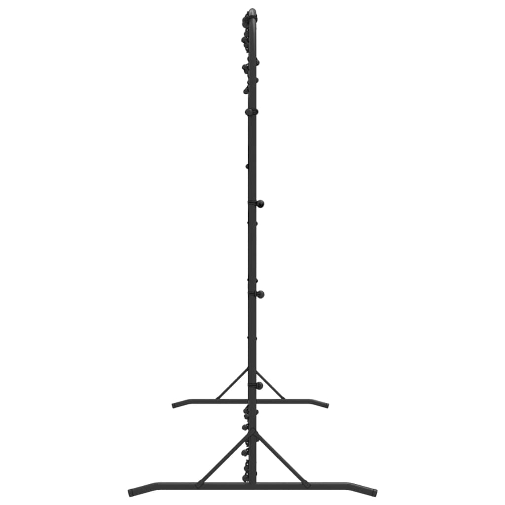 vidaXL Rebounder do piłki nożnej, czarny, 366x90x183 cm, HDPE