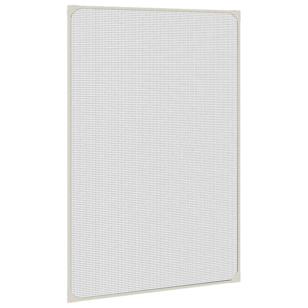 vidaXL Magnetyczna moskitiera okienna, biała, 80x120 cm
