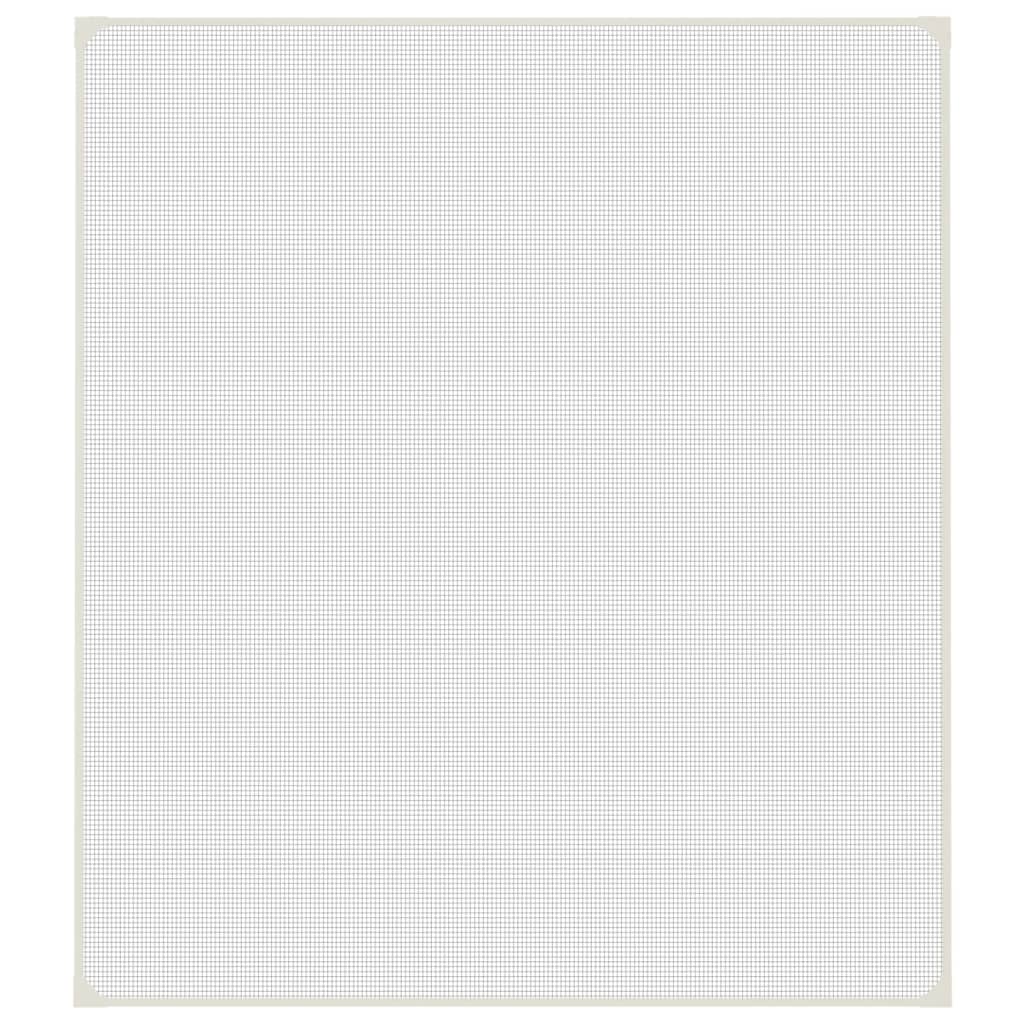 vidaXL Magnetyczna moskitiera okienna, biała, 120x140 cm