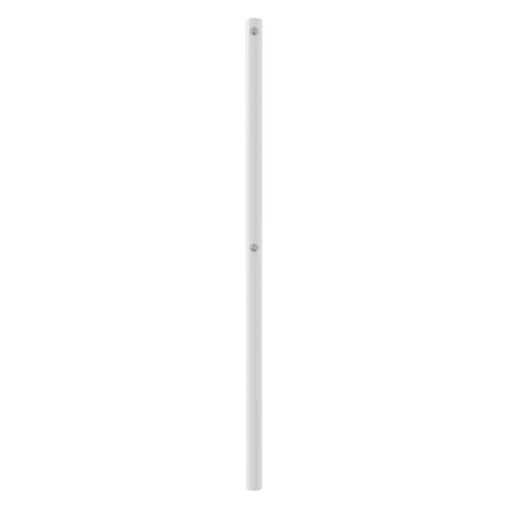 vidaXL Metalowe wymienne wezgłowie, białe, 160 cm
