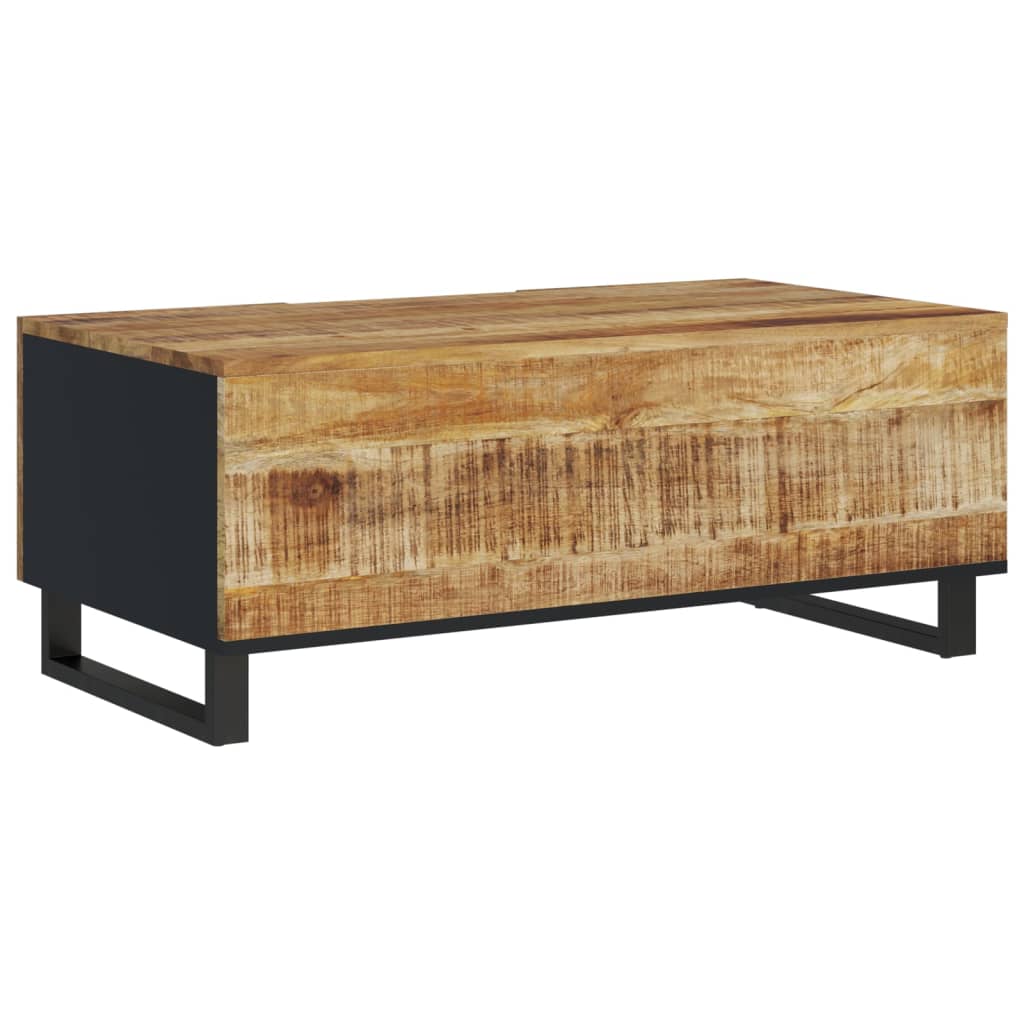 vidaXL Stolik kawowy, 100x54x40 cm, mango i materiał drewnopochodny