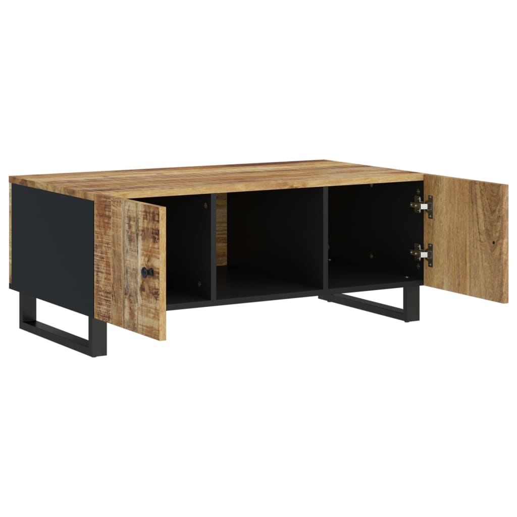 vidaXL Stolik kawowy, 100x54x40 cm, mango i materiał drewnopochodny