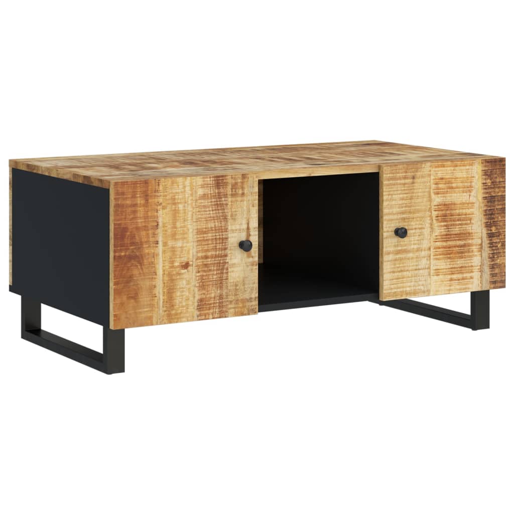 vidaXL Stolik kawowy, 100x54x40 cm, mango i materiał drewnopochodny