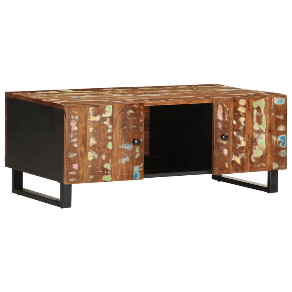 vidaXL Stolik 100x54x40 cm, drewno z odzysku i materiał drewnopochodny