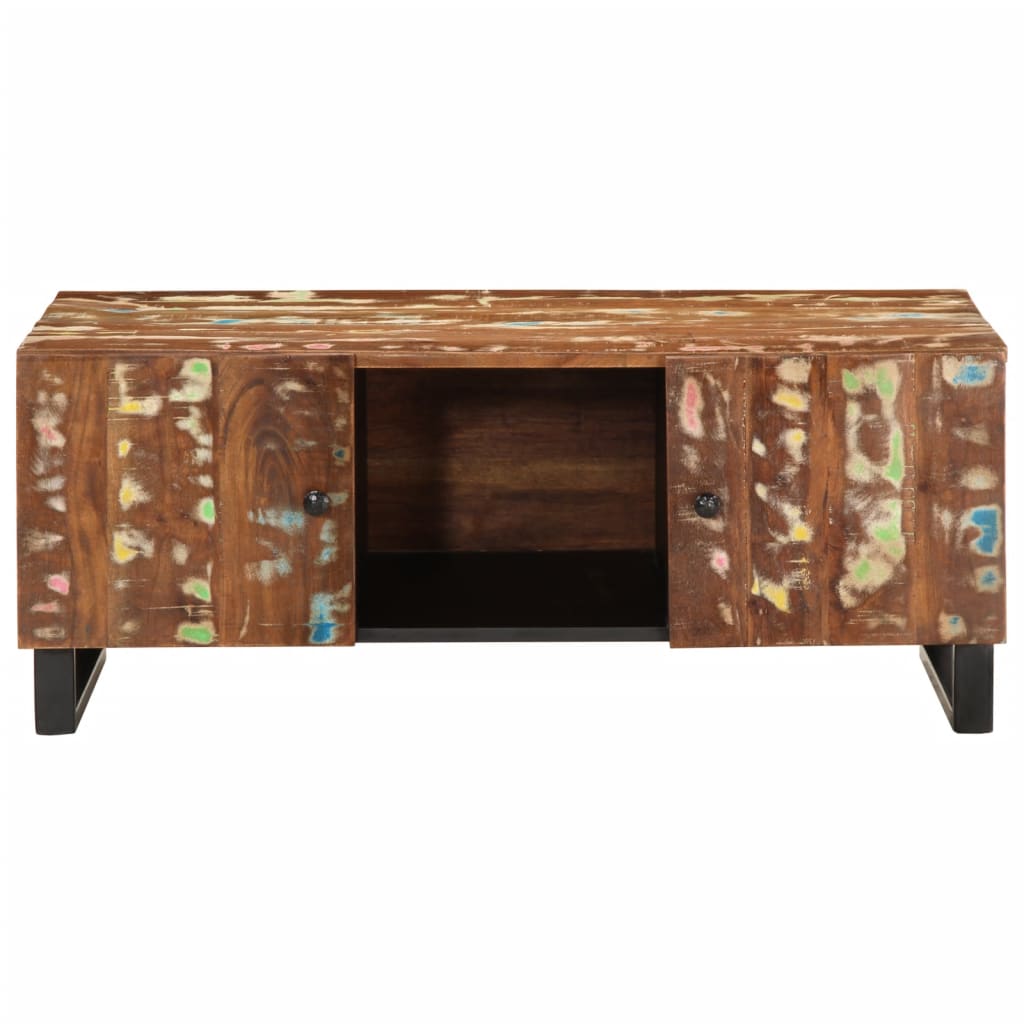 vidaXL Stolik 100x54x40 cm, drewno z odzysku i materiał drewnopochodny