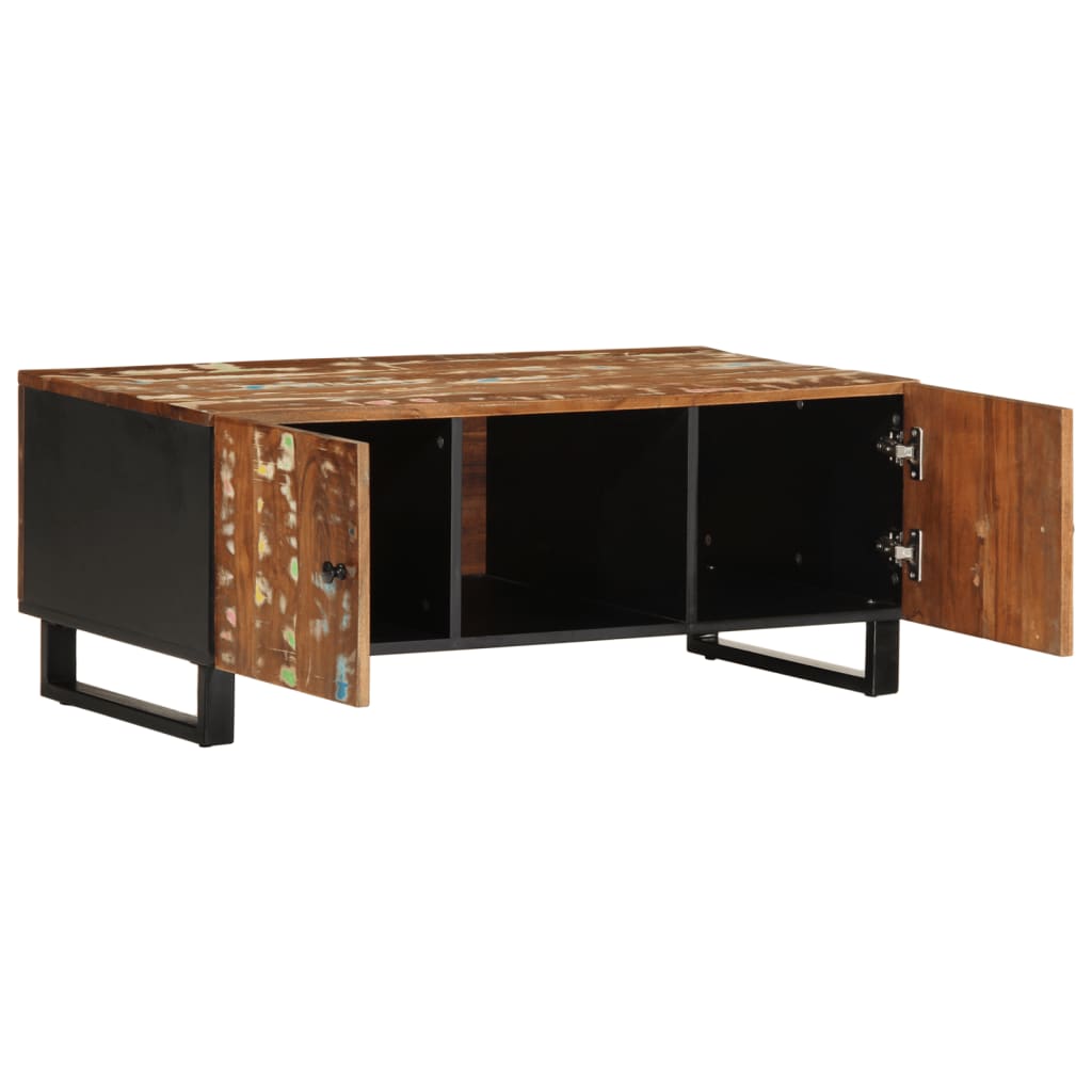 vidaXL Stolik 100x54x40 cm, drewno z odzysku i materiał drewnopochodny